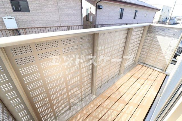 サンライトレジデンス Ⅱ　Ａのバルコニー|高崎、前橋のお部屋探しはエンドスケープまで！お客様の理想お聞かせ下さい♪