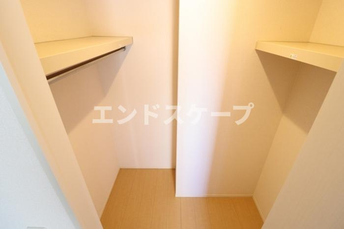 サンライトレジデンス Ⅱ　Ａの収納|高崎、前橋のお部屋探しはエンドスケープまで！お客様の理想お聞かせ下さい♪