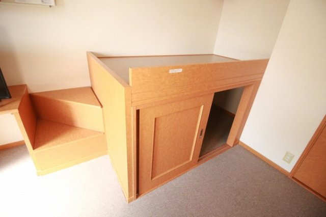 レオパレス南江戸の寝室|備品や設備仕様は号室等により異なります現地をご確認下さい。