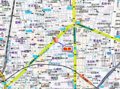 【地図】 | ラナップスクエア東梅田