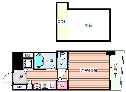 【間取り】 | エステムコート新大阪Ⅲステーションプラザ