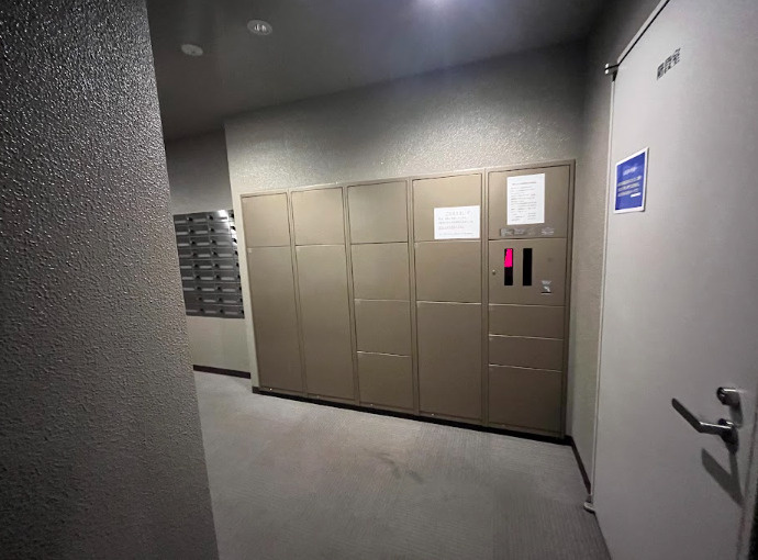 Ｄ’グラフォート熊本タワーのエントランス
