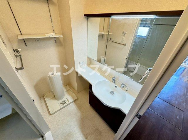 ショウ キャッスルの洗面所|高崎、前橋、伊勢崎エリアのお部屋探しはエンドスケープまで！お客様の理想お聞かせ下さい♪