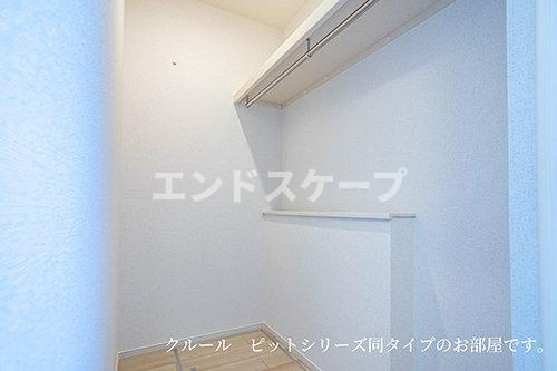 グランテラス　Ｖの収納|高崎、前橋のお部屋探しはエンドスケープまで！お客様の理想お聞かせ下さい♪