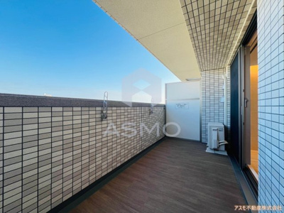 【バルコニー】 | プレジオ都島ASIAN | 同マンション別部屋　参考写真