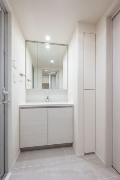 プレジリア柿の木坂の洗面所