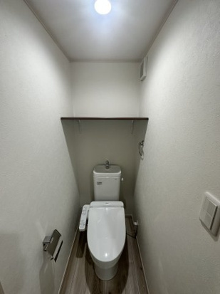 フェリース横濱白楽のトイレ|嬉しい個室温水洗浄便座トイレ♪