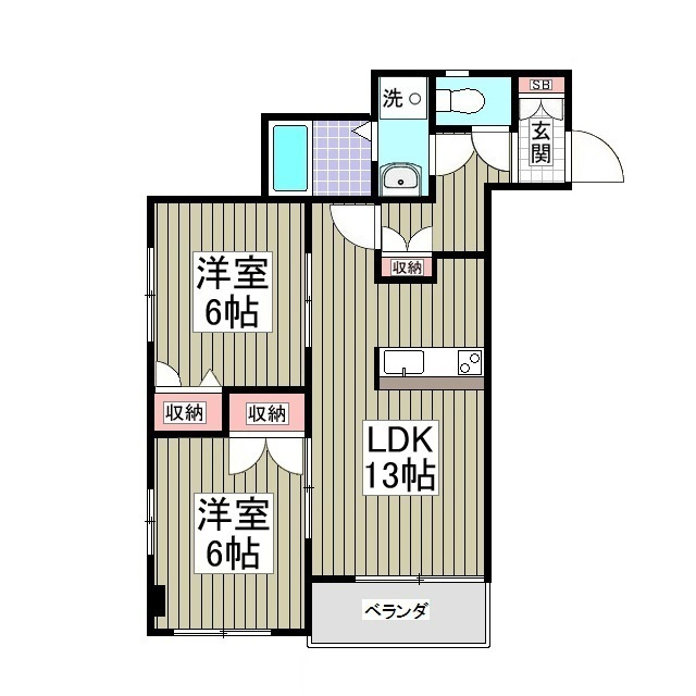 CITYPARK光の間取り