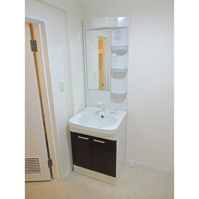 【洗面所】 | サニーコート東中野 | 脱衣スペースもあります