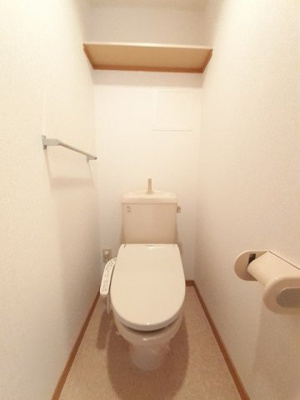 【トイレ】 | アネックスマンション | 落ち着いた色調のトイレです