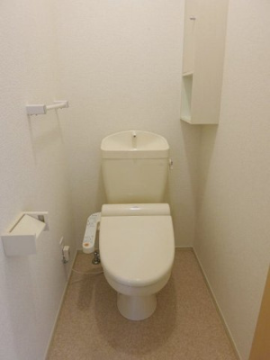 【トイレ】 | ソレアード・Ｓ | 落ち着いたトイレです