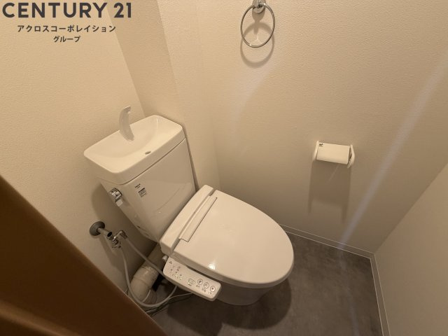 シンプルで機能的なトイレです！