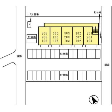 Ｇａｒｄｅｎ　Ｐａｒｔｙ　　　刈谷市近郊の賃貸はクラスホームの区画図