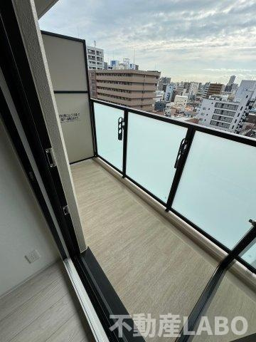 大阪難波Noahのバルコニー