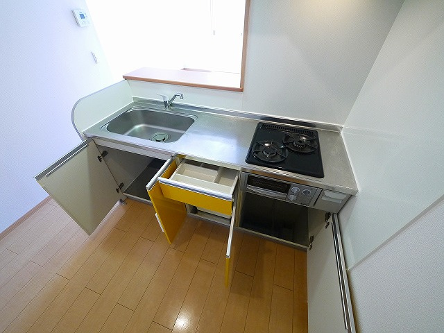 メゾンリヴェールのキッチン|キッチンでお料理をお楽しみください