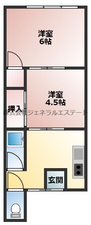 【間取り】 | 緑町マンション