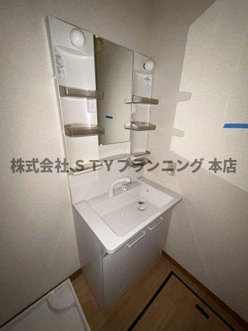 仲介手数料0円！exceⅢB棟の独立洗面台