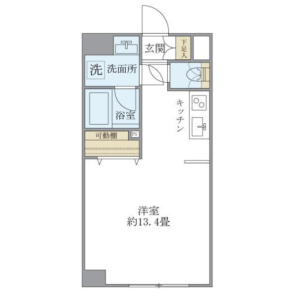 ＩＳＭ中野坂上の間取り