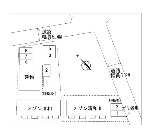 メゾン清和２駐車場