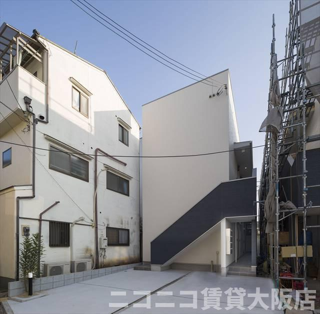 大阪市生野区生野東１丁目のアパートの外観