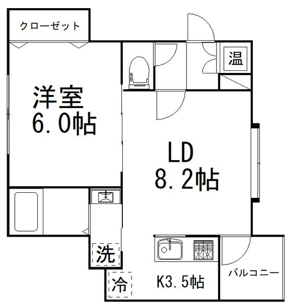 グレンツェントディーアの間取り