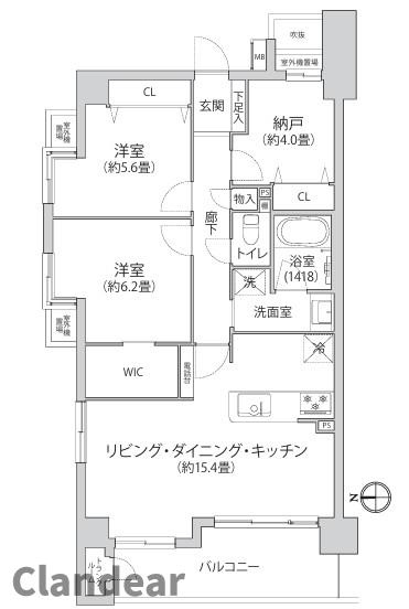 アルシオン北綾瀬の間取り|ファミリーで新生活スタート！家事も育児も楽々！動線が考えられた使いやすい間取りです♪