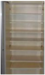 アッパルタメントベルベデーレの収納|シューズボックスもあります！(同一仕様写真)