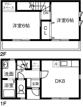 ブラン上吉田の間取り