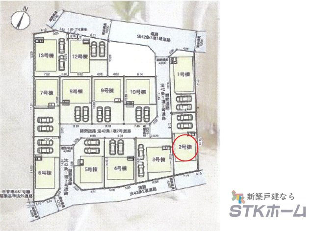 仲介手数料無料　上尾市領家107　新築戸建　全12棟のその他
