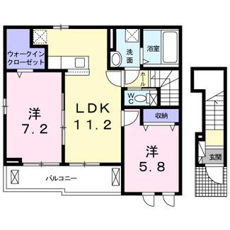 【間取り】 | ＲｉｒｉａⅦ　Ⅶ