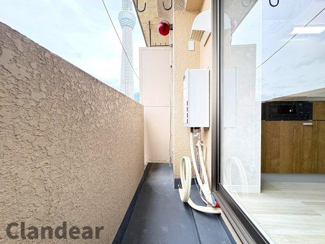 恵進マンションのバルコニー|ドキドキの新生活も、安心してスタート。ぴったりの住まいを見つけませんか？クランディアが一緒に住まい選びをサポートします‼　まずは、お気軽にお問合せください　＃クランディア