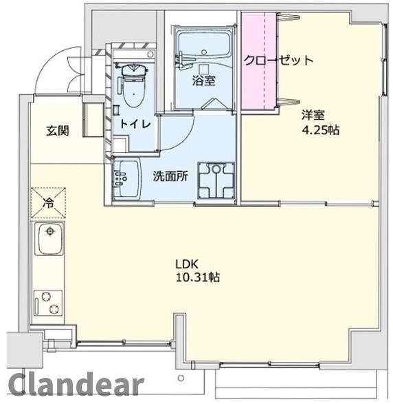 恵進マンションの間取り|ドキドキの新生活も、安心してスタート。ぴったりの住まいを見つけませんか？クランディアが一緒に住まい選びをサポートします‼　まずは、お気軽にお問合せください　＃クランディア