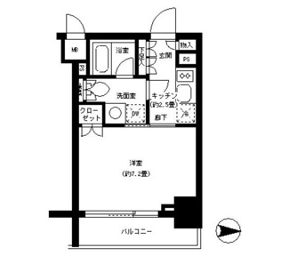 【間取り】 | パークキューブ神田
