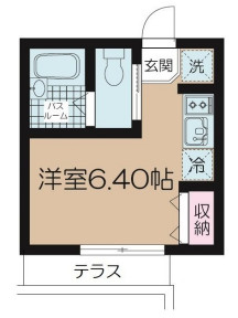 NSGATE下高井戸【エヌエスゲート下高井戸】の間取り
