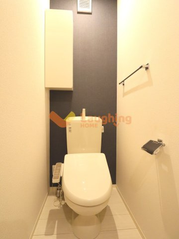 久留米市津福本町のアパートのトイレ|コンパクトで使いやすいトイレです