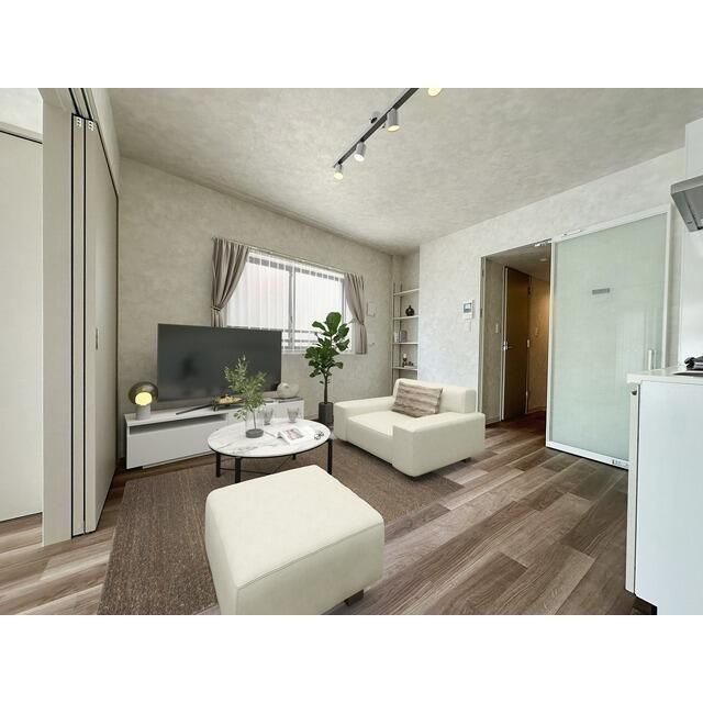 ウェルスクエア中目黒Ⅱの居間・リビング