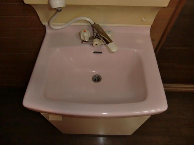 荻野ハイツの洗面所