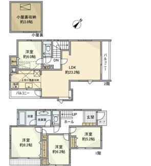 【間取り】 | 東玉川戸建
