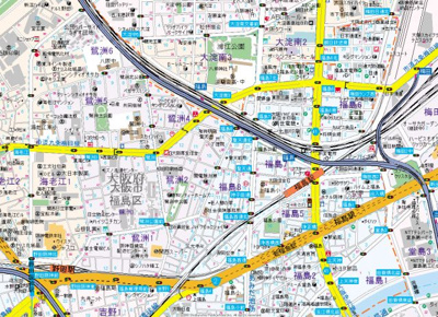 【地図】 | ジュネーゼグラン福島Noda