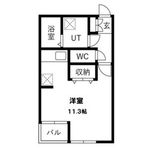 レアルノアールの間取り|使い勝手の良い間取りです♪