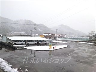 安芸高田市吉田町国司のアパートの展望|募集のお部屋（104号室）からの眺望です！