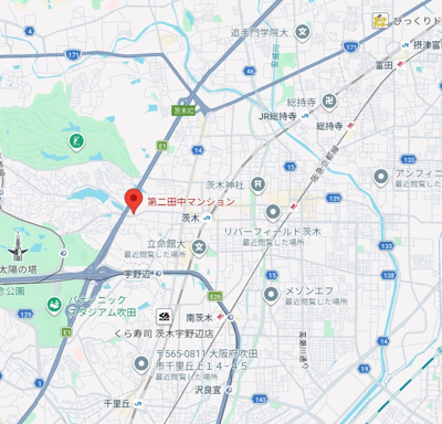 【地図】 | 第2田中マンション