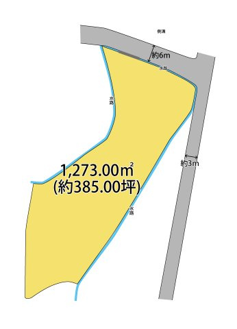 海南市小野田・土地・127866の区画図