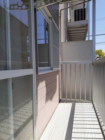 コーポサチ　Ｂのバルコニー