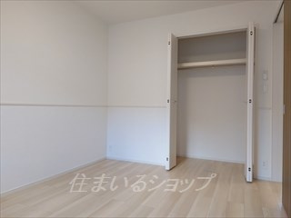 広島市安佐北区上深川町のアパートの寝室|クローゼットあり