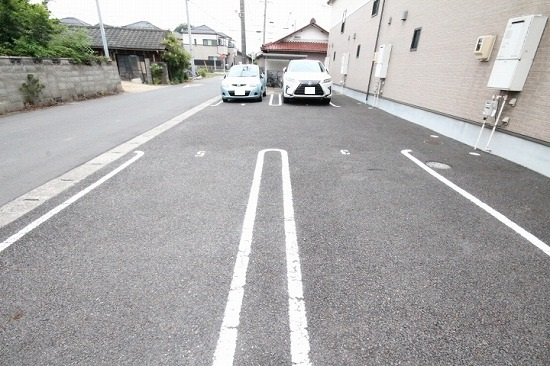 モンテノーメの駐車場