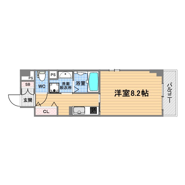 ミルト熊野の間取り