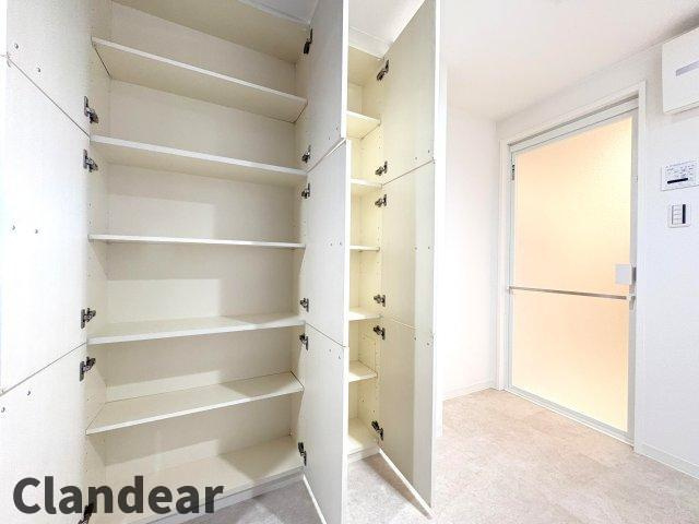 ライオンズタワー竹の塚ガーデンの収納|ドキドキの新生活も、安心してスタート。ぴったりの住まいを見つけませんか？クランディアが一緒に住まい選びをサポートします‼　まずは、お気軽にお問合せください　＃クランディア