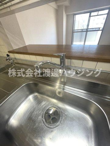 シャトークレールのキッチン|シングルレバー