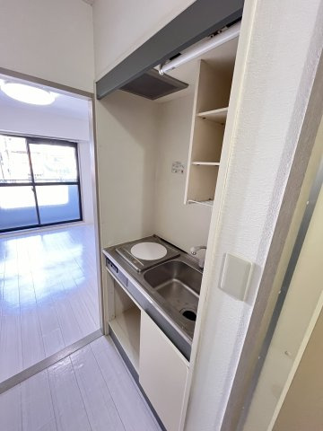 大阪市都島区都島北通１丁目の賃貸マンションのキッチン